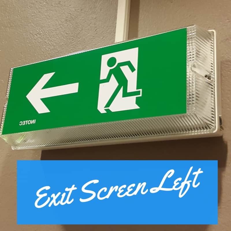 exit full screen mac